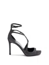 Jimmy Choo Square-headed High-heeled Sandals In Multicolor