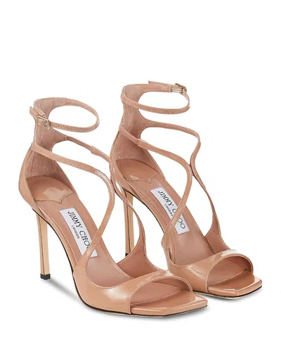 JIMMY CHOO WOMEN'S AZIA 95 STRAPPY HIGH HEEL SANDALS