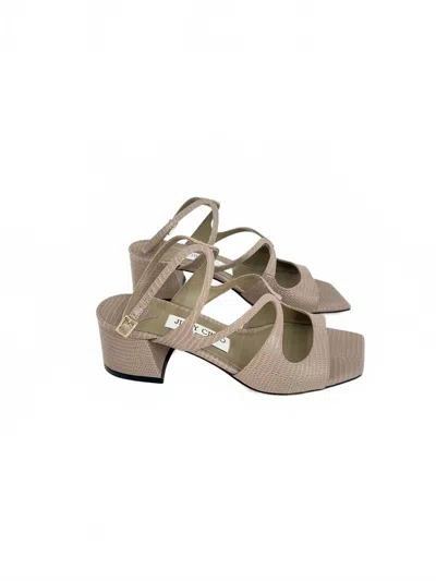 Jimmy Choo Women's Azilia Sandal In Taupe In Gray