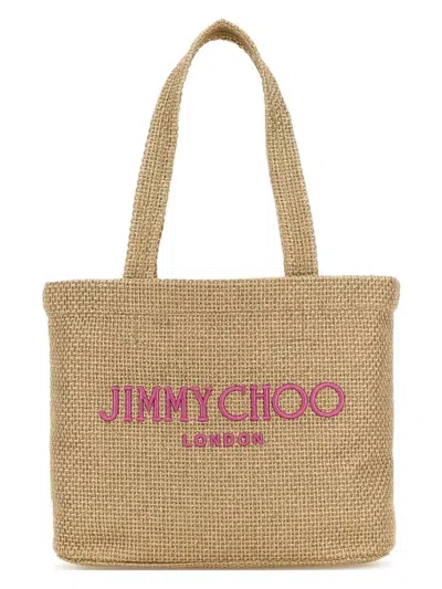 JIMMY CHOO WOMEN'S BEACH TOTE E/W M