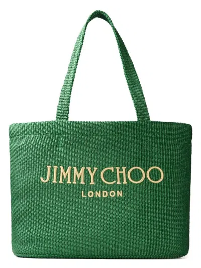 JIMMY CHOO WOMEN'S BEACH TOTE E/W M