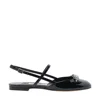Jimmy Choo Belinda Embellished Patent Leather Flats In Multi
