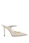 Jimmy Choo Women's Bing 100 Glitter Fabric M In Gold