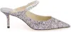 Jimmy Choo Bing 100 Glitter Pump In Multicolor
