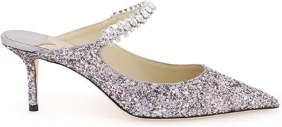JIMMY CHOO WOMEN'S BING 65 GLITTER PUMPS | SIZE 39 | BING65CBF