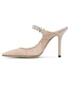 Jimmy Choo Women's Bing Mule Shoe In Macaron In Neutral