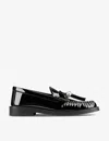 Jimmy Choo Addie Loafers In Black