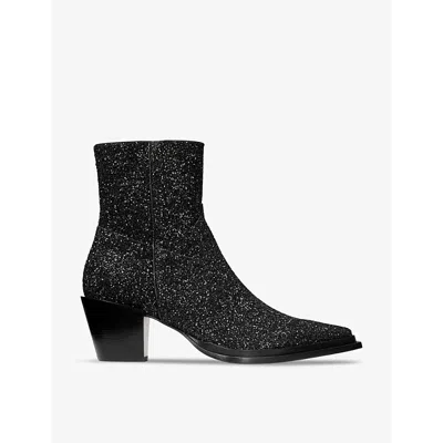 Jimmy Choo Women Cece Ab 60 Glittered Boots In Multi