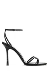 Jimmy Choo 100mm Core Leo Ankle-strap Leather Sandals