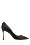Jimmy Choo Black Leather Pumps