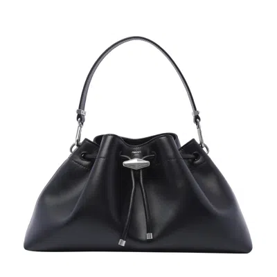Jimmy Choo Women Bon Bon Bucket Bag In Black