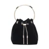 Jimmy Choo Bon Bon Top-handle Tote Bag In Black