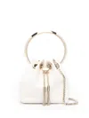 Jimmy Choo Micro Bon Bon Tote Bag In Multicolor