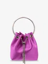 Jimmy Choo Women Bon Bon Satin Crossbody Bag In Purple