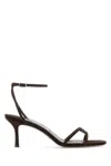 Jimmy Choo 1998 Leo Suede Ankle-strap Sandals