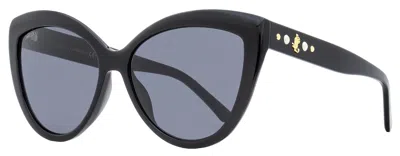 Jimmy Choo Women's Butterfly Sunglasses Sinnie 807ir Black 57mm In Multi