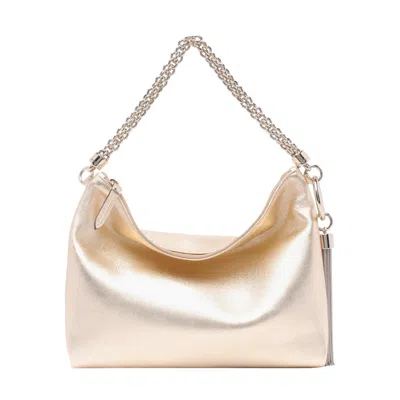 Jimmy Choo Women Callie Shoulder Bag In Gold