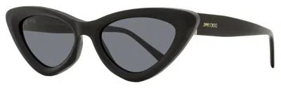 Jimmy Choo Women's Cat Eye Sunglasses Addy 807ir Black 52mm In Multi