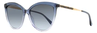Jimmy Choo Women's Cat Eye Sunglasses Belinda Jq4gb Blue-lilac 56mm In Multi