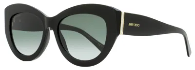 Jimmy Choo Women's Cat Eye Sunglasses Xena 8079o Black 54mm In Multi