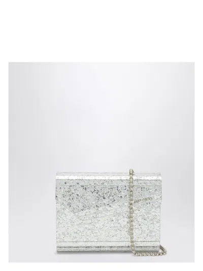JIMMY CHOO WOMEN'S CHAMPAGNE-COLOURED CANDY CLUTCH