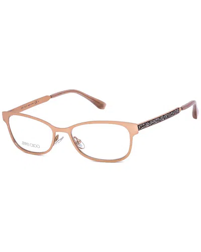 Jimmy Choo Women's Core 52mm Optical Frames In Neutral
