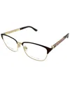 Jimmy Choo Women's Core 54mm Optical Frames In Black