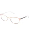 Jimmy Choo Women's Core 54mm Optical Frames In Brown