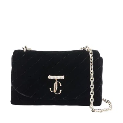 Jimmy Choo Women Curve Crossbody Bag In Black