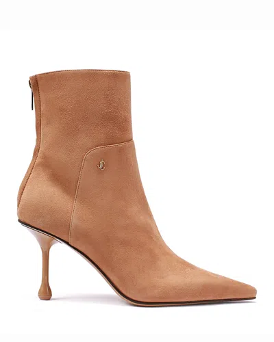 Jimmy Choo Women's Cycas 80 Boots In Brown