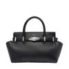 Jimmy Choo Small Diamond Belted Leather Top-handle Bag
