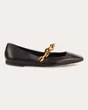 Jimmy Choo Flats In Black