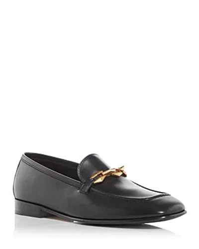 Jimmy Choo Stunning Black Moccasins For Women In Luxurious Leather