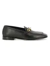 Jimmy Choo Diamond Tilda Chain-detail Loafers In Black