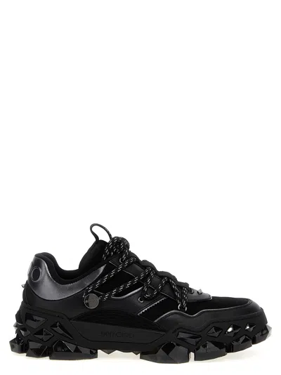 Jimmy Choo Women 'diamond X' Sneakers In Black