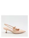 Jimmy Choo Didi 45 Pointed Pumps In Patent Leather In Pink