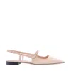 Jimmy Choo Didi Patent Leather Slingback Flats