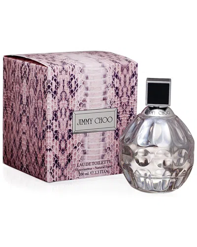 Jimmy Choo Women's Eau De Toilette 3.3oz Edt Spray In Transparent