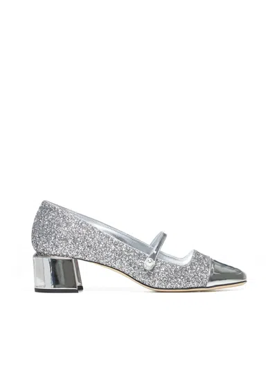 JIMMY CHOO JIMMY CHOO WOMEN ELISA GLITTER FABRIC PUMPS