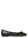 Jimmy Choo Ballet Shoes With Round Head And Flat Soles In Black