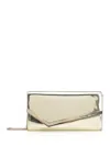Jimmy Choo Women Emmie Sillver Clutch In Yellow