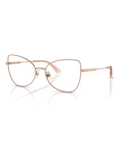 Jimmy Choo Women's Eyeglasses, Jc2006 In Gold