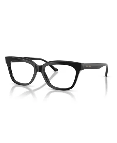 Jimmy Choo Women's Eyeglasses, Jc3072 In Black