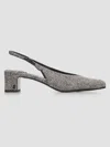 Jimmy Choo Eyla 45mm Herringbone Slingback Pumps In Multi