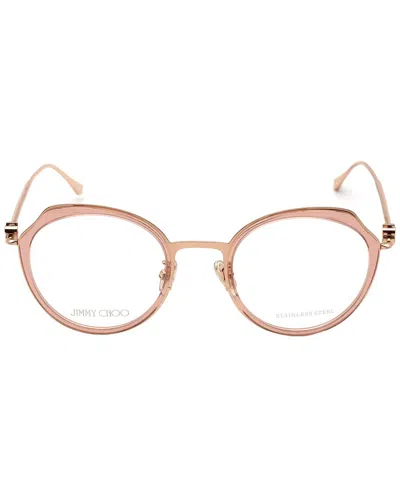 Jimmy Choo Women's Fashion 50mm Optical Frames In Burgundy