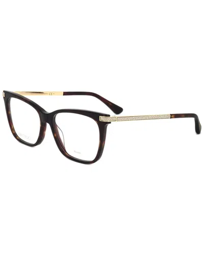 Jimmy Choo Women's Fashion 51mm Optical Frames In Brown