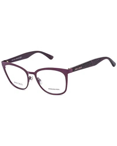 Jimmy Choo Women's Fashion 53mm Optical Frames In Brown