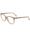 Jimmy Choo Women's 53 Mm Eyeglasses In Brown
