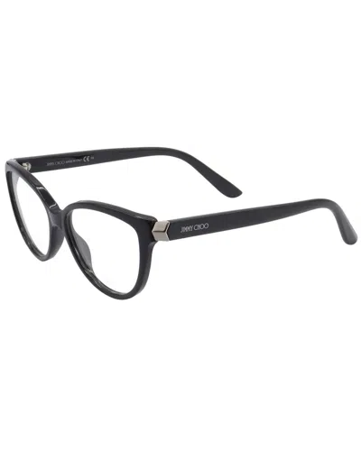 Jimmy Choo Demo Cat Eye Ladies Eyeglasses Jc226 0807 53 In Black
