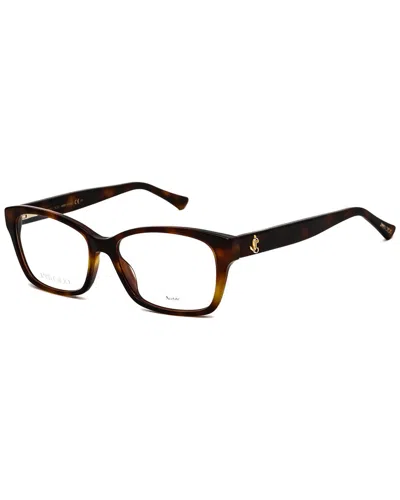 Jimmy Choo Women's Fashion 53mm Optical Frames In Brown